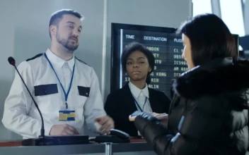 Stock Video Angry Passengers In The Airplane Boarding Gates For PC
