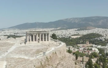 Stock Video Ancient Greek Architecture In The City Of Athens For PC