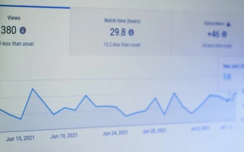 Stock Video Analyzing The Graphics Of A Video On Youtube For PC
