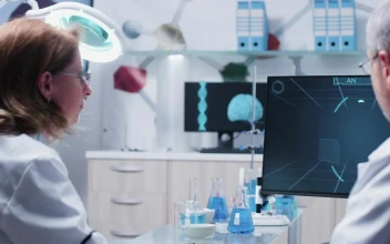 Stock Video Analysing Samples In The Lab For PC