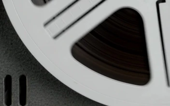 Stock Video Analog Audio Tape Being Played Close Up For PC