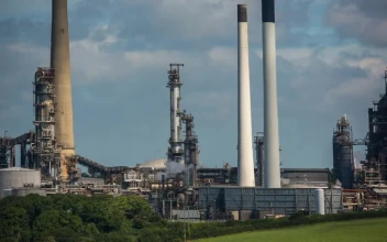 Stock Video An Industrial Power Plant With Smoke Towers For PC