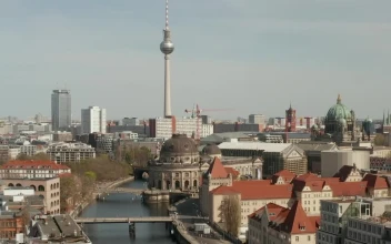 Stock Video Alexanderplatz Seen From Tower From River Spree For PC