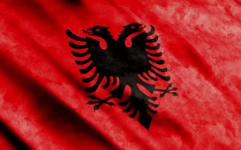 Stock Video Albania Flag Animation In Full Screen For PC