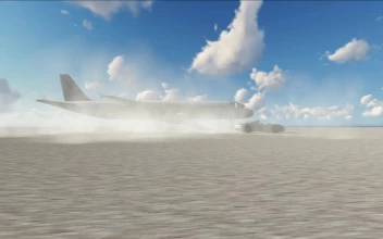 Stock Video Airplane And A Sports Car Racing For PC