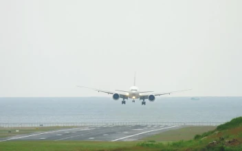 Stock Video Aircraft Landing In The Track For PC