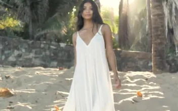 Stock Video A Young Womans Portrait At The Beach For PC