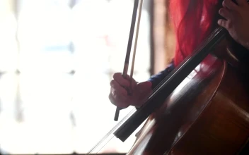 Stock Video A Woman Plays The Cello For PC