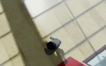 Stock Video Business Person With Portfolio In A Building For PC