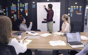 Stock Video Business People Partying At A Business Meeting For PC
