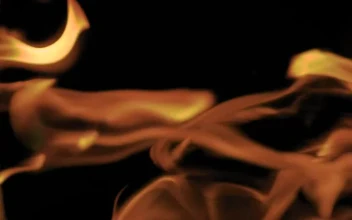 Stock Video Burning Flames With Black Background For PC