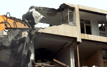 Stock Video Bulldozer Destroying A House For PC