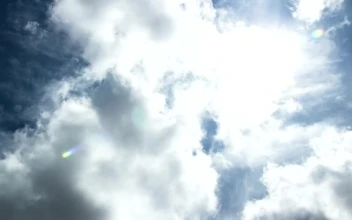 Stock Video Bright Sunshine Through Thin Clouds For PC