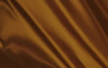 Stock Video Bright Dark Orange Fabric Waving For PC