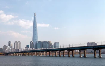 Stock Video Bridge Metro Traffic Time Lapse With City Skyline For PC