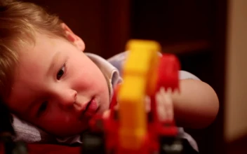 Stock Video Boy Playing With Toy Trucks For PC