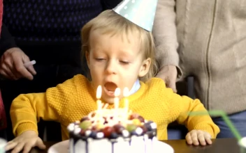 Stock Video Boy Blowing Out Candles For PC