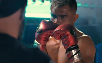 Stock Video Boxer Training In The Ring For PC