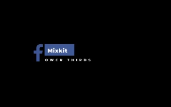 Stock Video Boxed Facebook Lower Third For PC