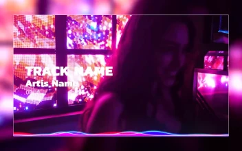 Stock Video Boxed Audio Visualizer For PC