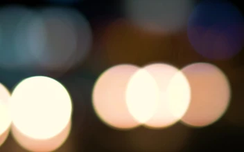 Stock Video Blurred Yellow Lights For PC
