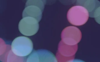 Stock Video Blurred Pink And Green Lights Bokeh For PC
