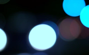 Stock Video Blurred Abstract Cars Lights At Night With Bokeh Effect For PC