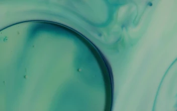 Stock Video Bluish Liquid In Motion In The Background For PC