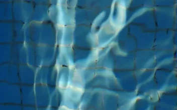 Stock Video Blue Pool With Water Making Waves For PC