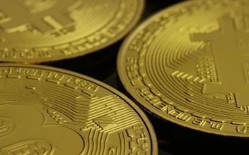 Stock Video Bitcoin Coins Rotating In A Close Up Shot For PC