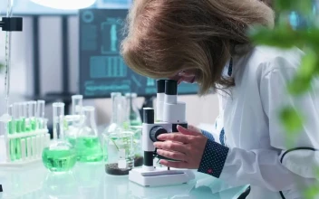 Stock Video Bio Chemist Working In Her Lab For PC