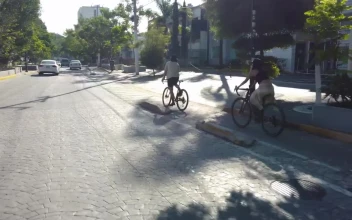 Stock Video Bike Ride As A Couple Through The Streets Of A For PC