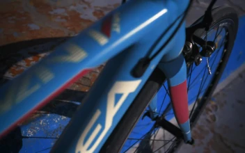 Stock Video Bike In A Close And Detailed Shot Outdoors For PC