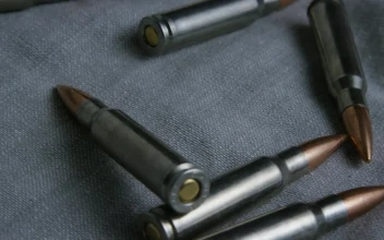 Stock Video Big Bullets Over A Fabric For PC
