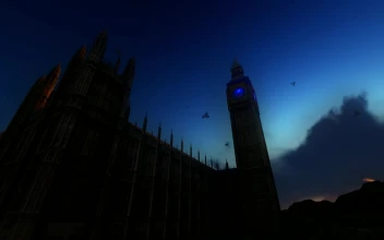 Stock Video Big Ben At Night Seen From Below For PC