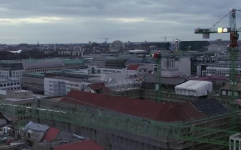Stock Video Berlin With Some Buildings Under Construction For PC