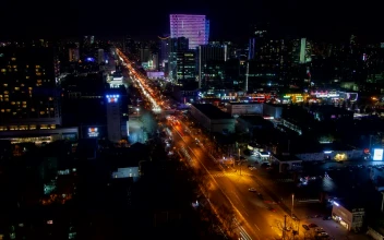 Stock Video Beijing Cityscape And Traffic On The Streets For PC