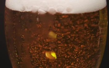 Stock Video Beer Bubbles Floating To The Top For PC