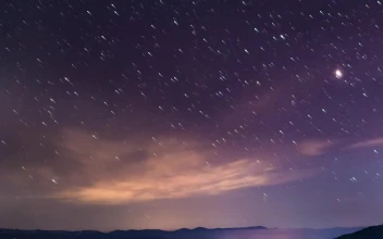Stock Video Beautiful Night Starry Sky In The Mountains For PC