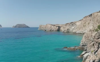 Stock Video Beautiful Crystal Clear Turquoise Waters In Sea For PC