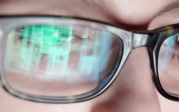 Video Stock Closeup Of Surfing Internet Reflected In Glasses For PC