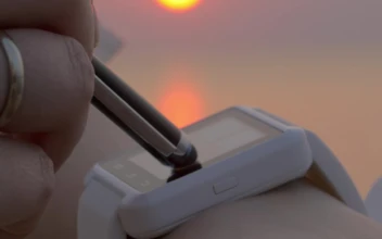 Video Stock Closeup Of A Smartwatch Screen For PC