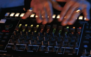 Video Stock Close Up View Of The Hands Of A Dj Using A For PC