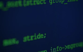 Video Stock Close Up View Of A Screen With Programming Codes For PC