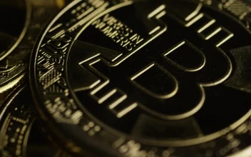 Video Stock Close Up Shot Of The Stack Of Bitcoins For PC