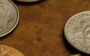 Video Stock Close Up Of Dollar Coins On The Table For PC