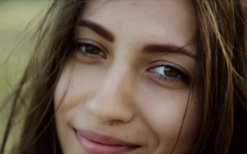 Video Stock Close Up Of A Smiling Womans Face For PC