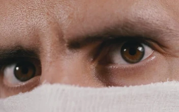 Video Stock Close Up Of A Man Wearing A Face Mask Thinking For PC