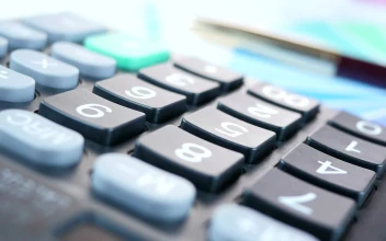 Video Stock Close Up Of A Finger Using A Calculator For PC