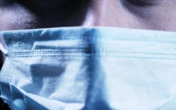 Video Stock Close Up Of A Doctors Face With Mask For PC